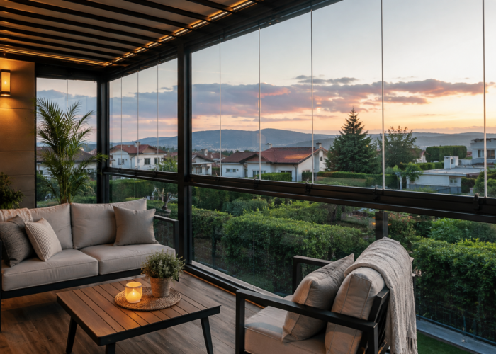 Modern Teras Uygulaması Modern Teras Uygulaması