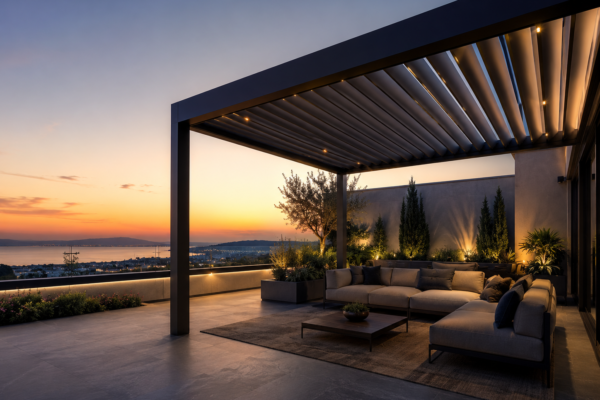 Teras Pergola Uygulaması